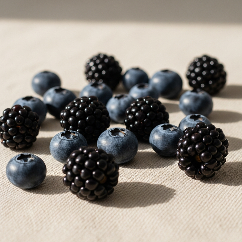 Berries oscuras — superfoods