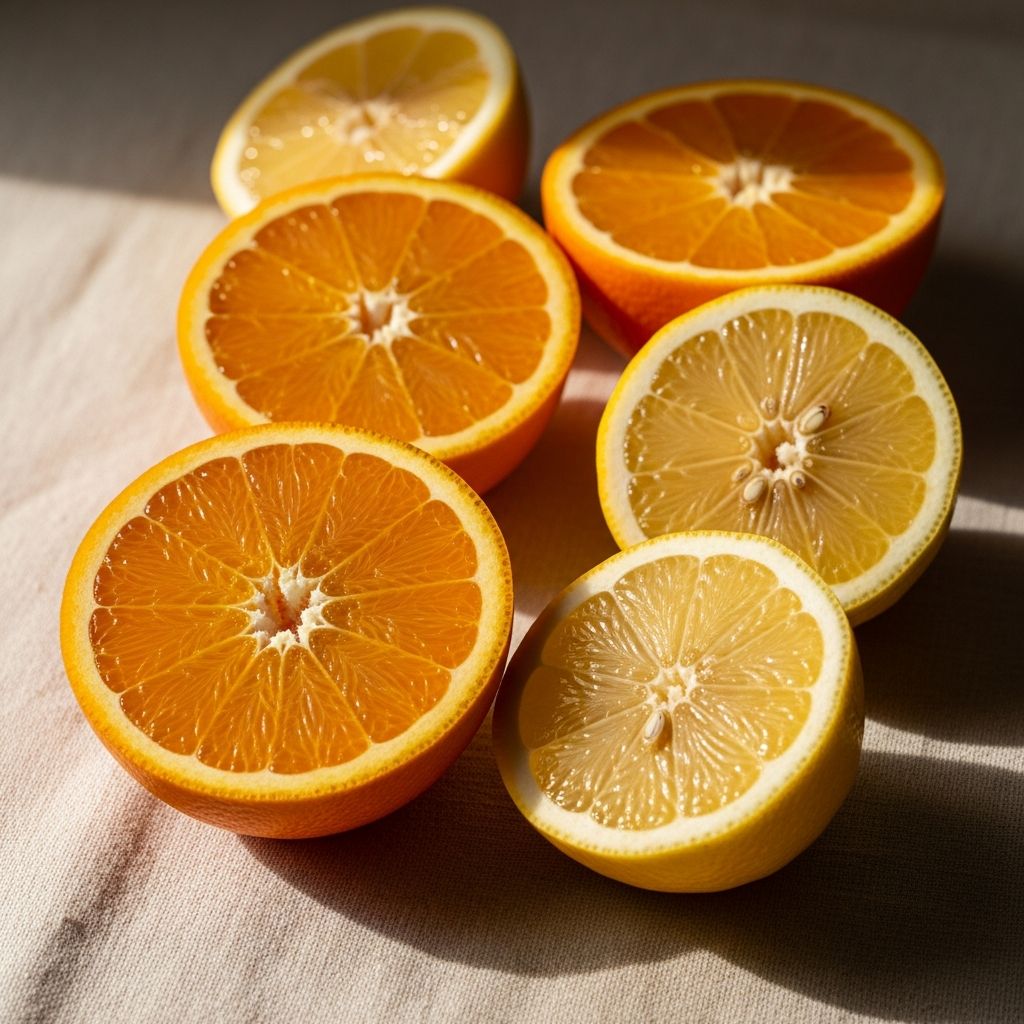 Cítricos — vitaminas